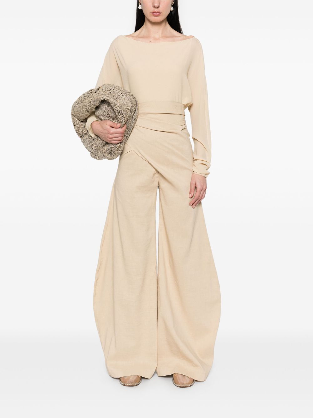 Mite hemp blend trousers