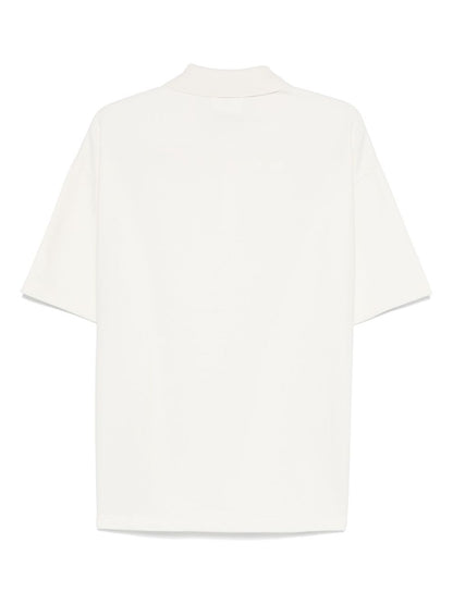 Logo cotton polo shirt