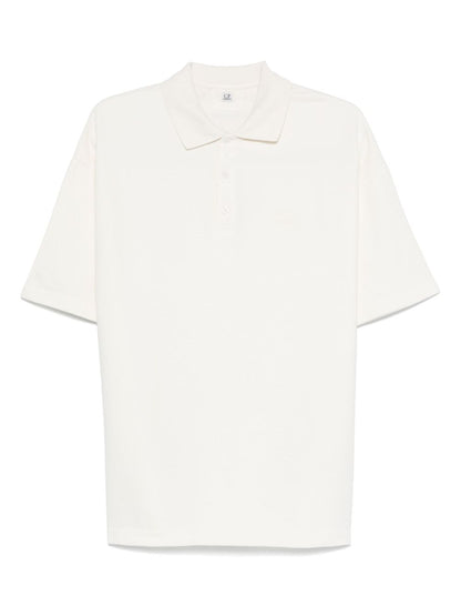 Logo cotton polo shirt