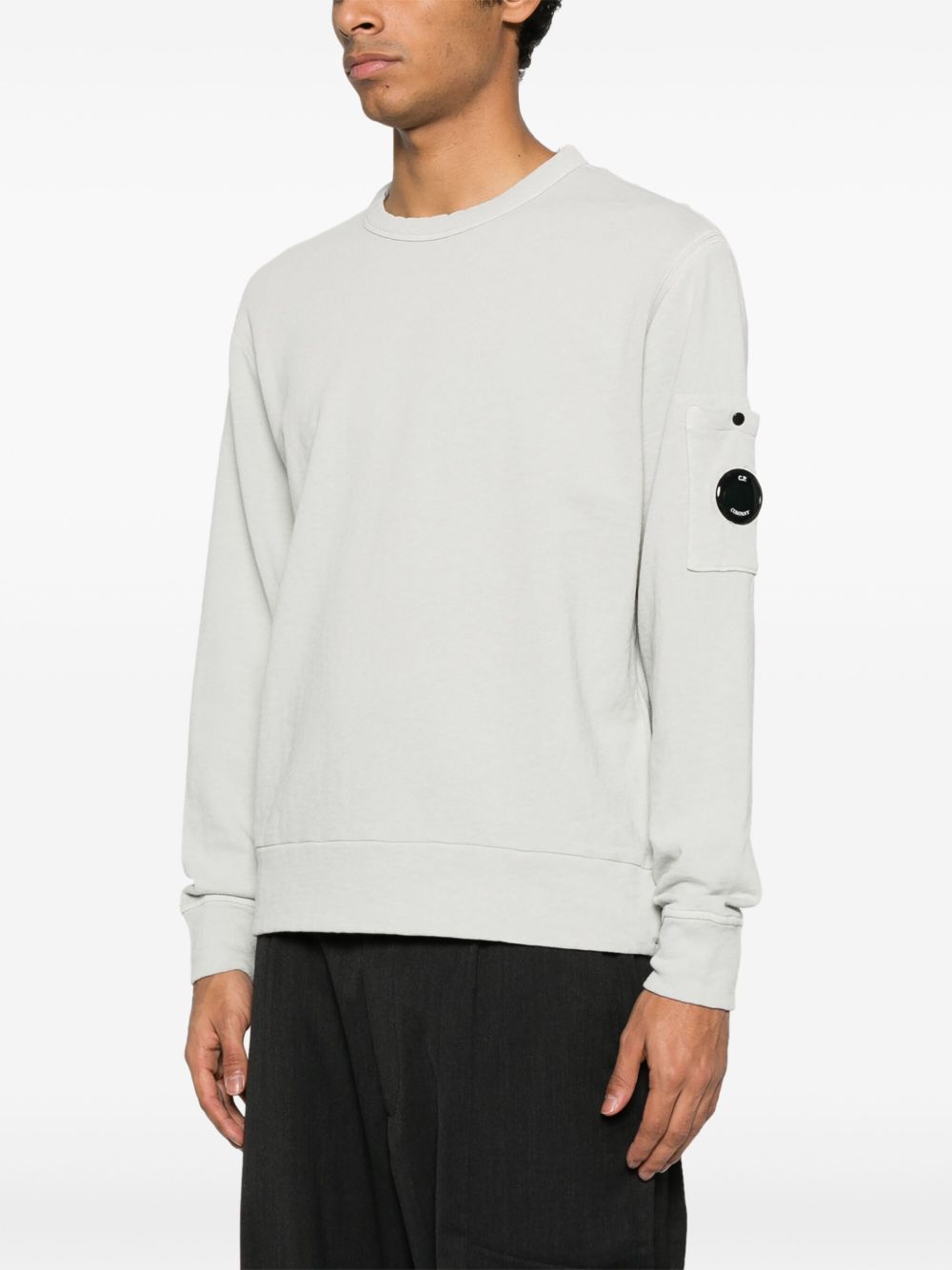 Logo cotton crewneck sweatshirt