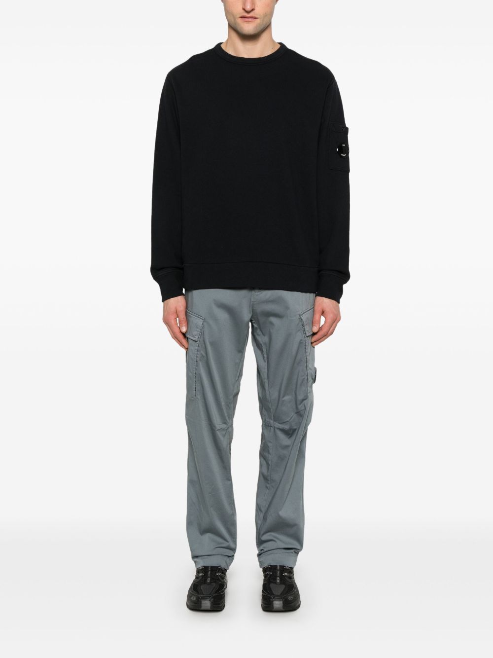 Logo cotton crewneck sweatshirt
