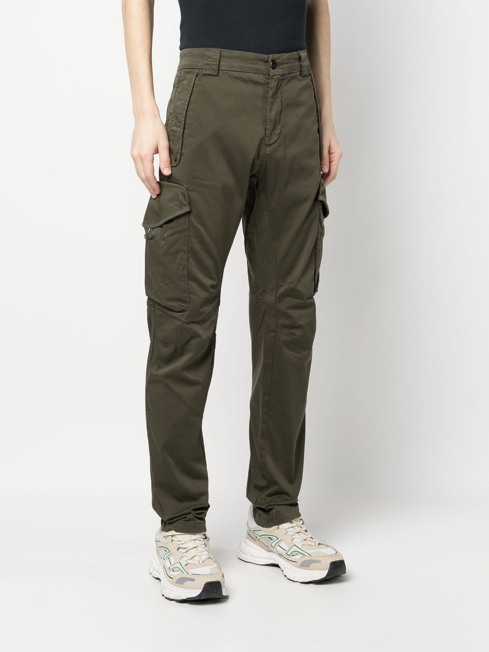 Cotton cargo trousers