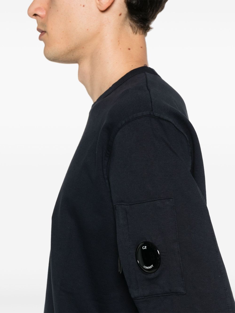 Cotton crewneck sweatshirt