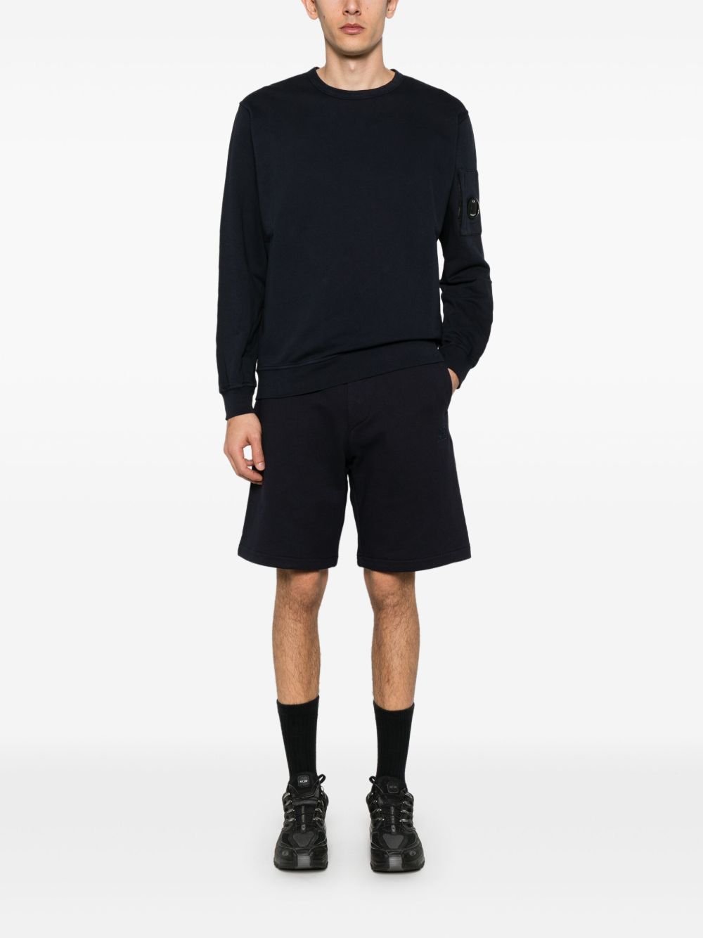Cotton crewneck sweatshirt