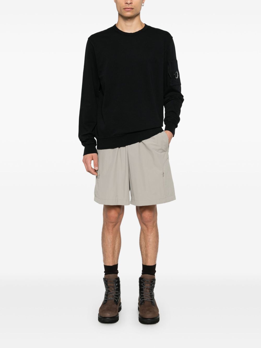 Cotton crewneck sweatshirt