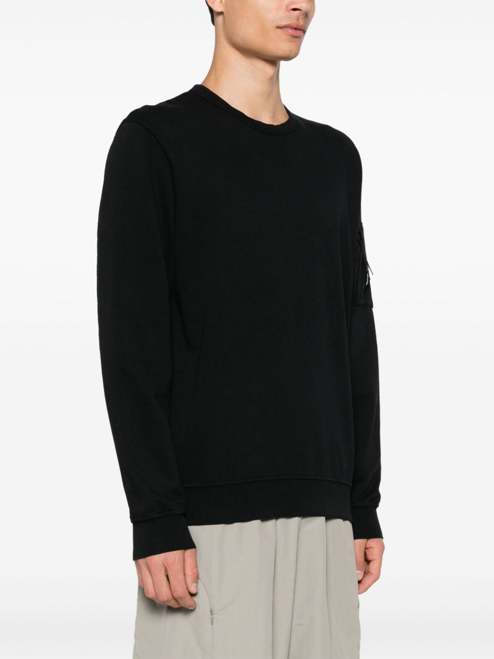 Cotton crewneck sweatshirt