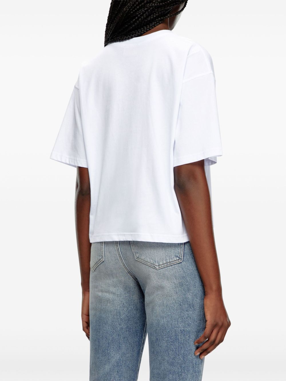 T-buxt cropped cotton t-shirt