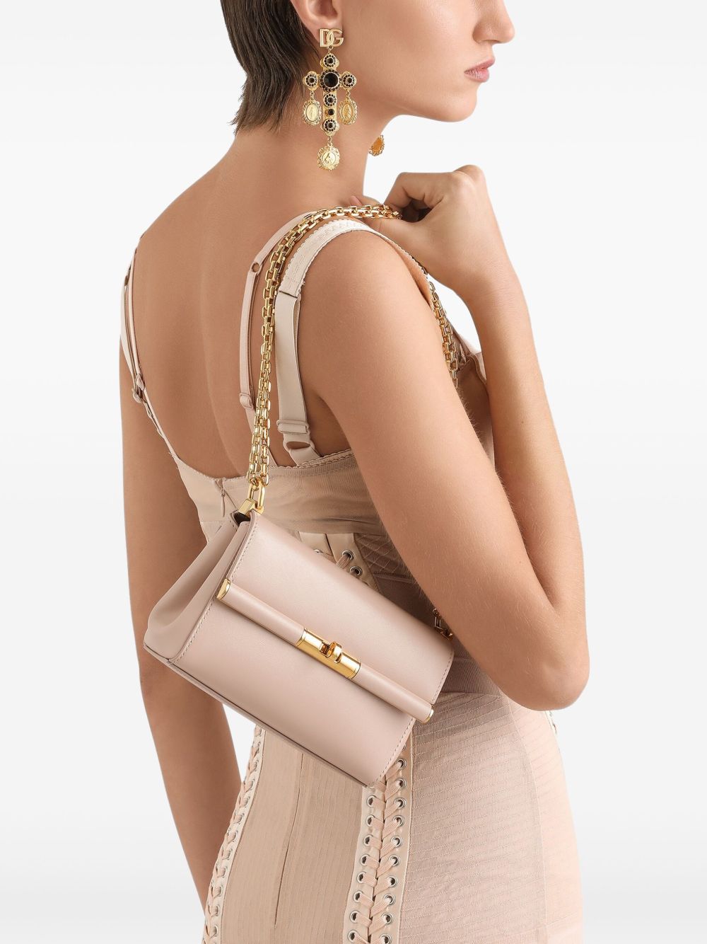 Marlene mini leather shoulder bag