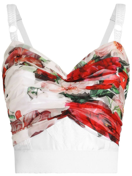 Flower print top