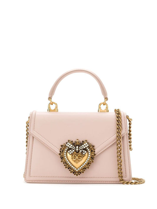 Devotion small leather handbag