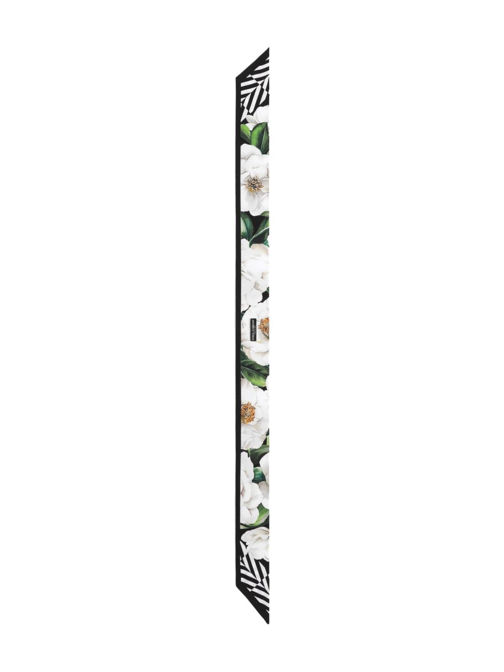 Printed silk foulard