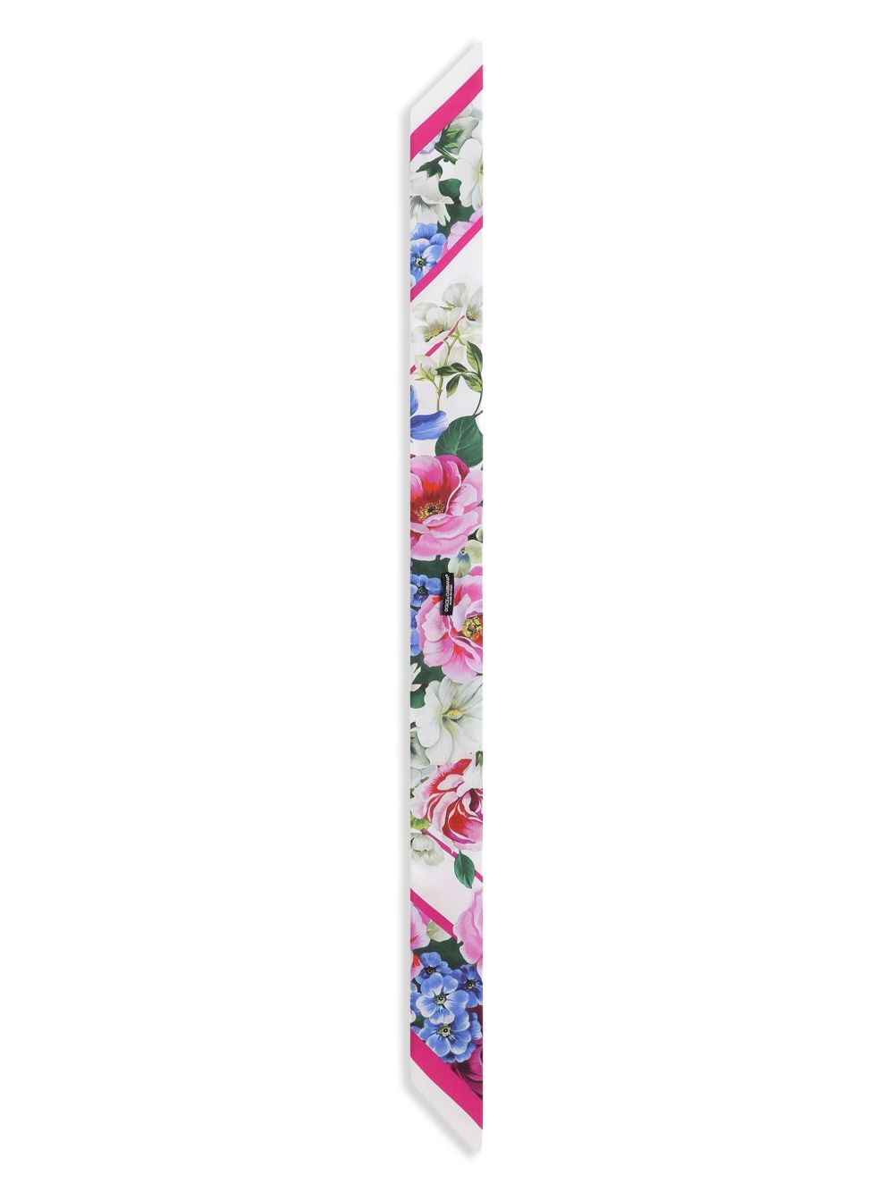 Printed silk foulard