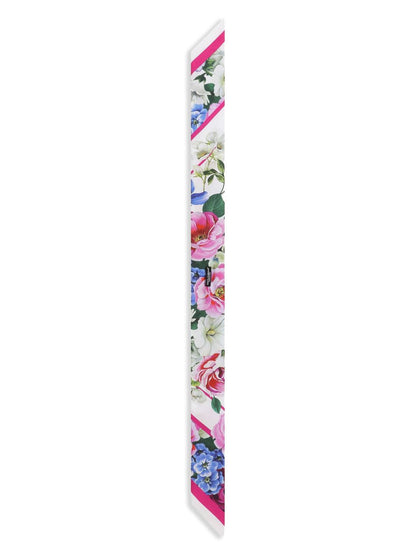 Printed silk foulard