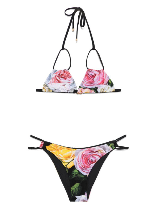 Printed bikini set
