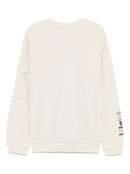 Logo cotton crewneck sweatshirt