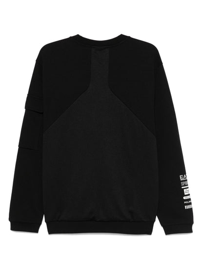 Logo cotton crewneck sweatshirt