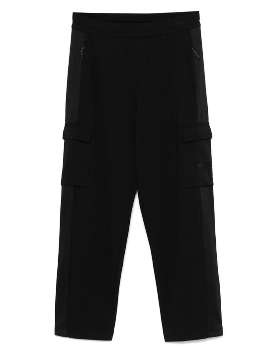 Cargo cotton blend trousers