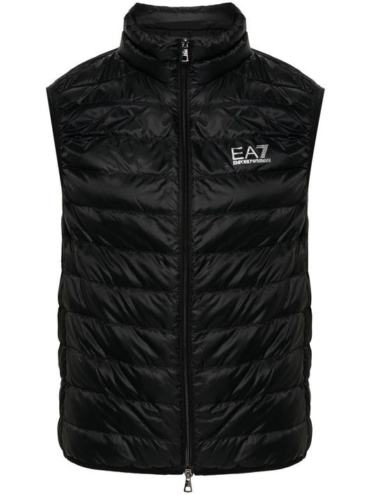 Logo down vest