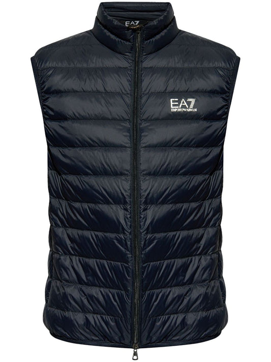 Logo down vest