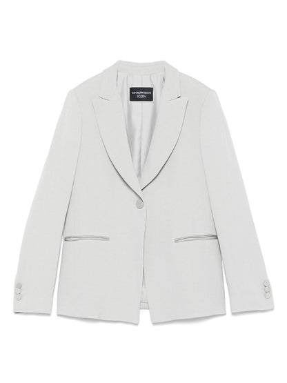 Single-breasted blazer jacket