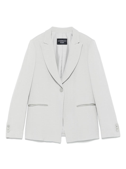 Single-breasted blazer jacket