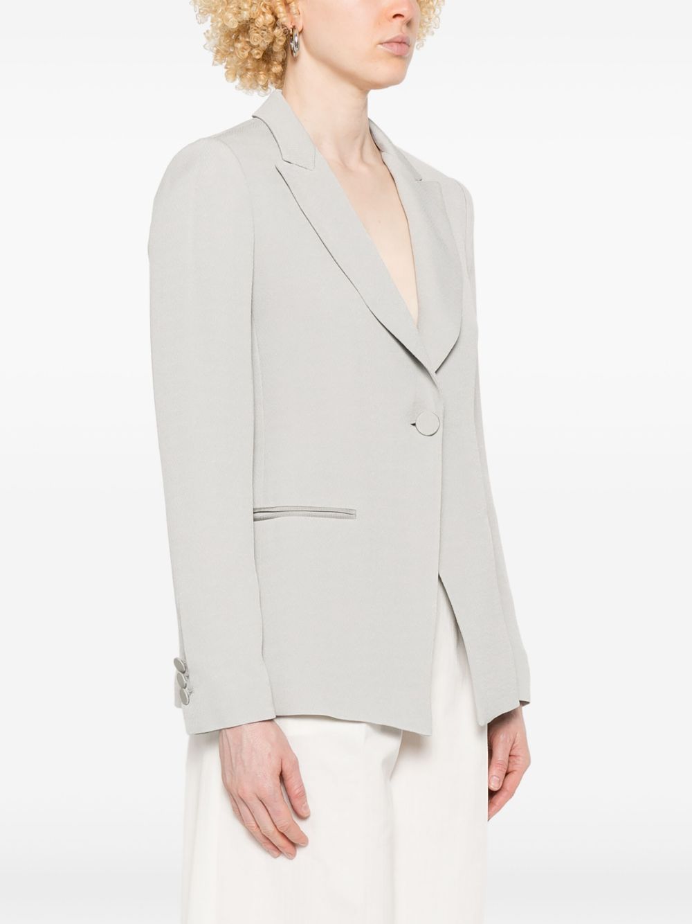 Single-breasted blazer jacket