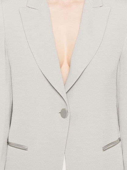 Single-breasted blazer jacket