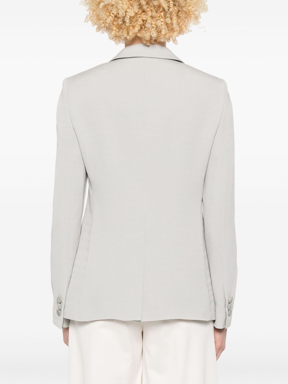 Single-breasted blazer jacket