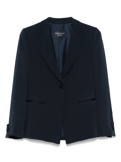 Single-breasted blazer jacket