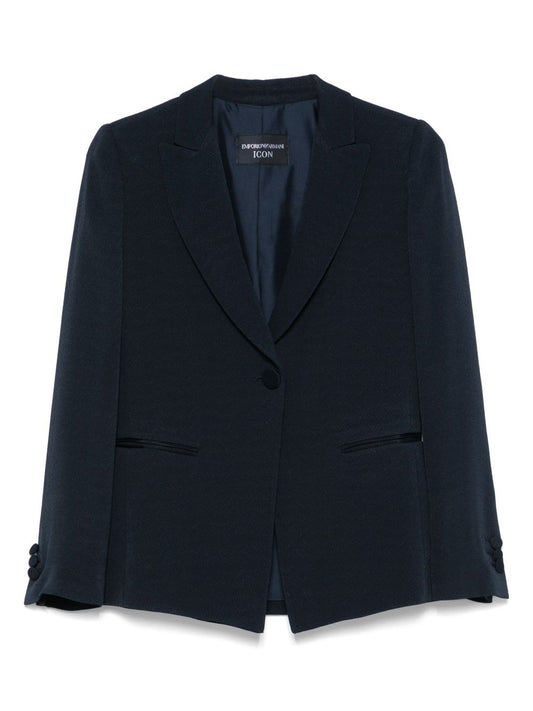 Single-breasted blazer jacket