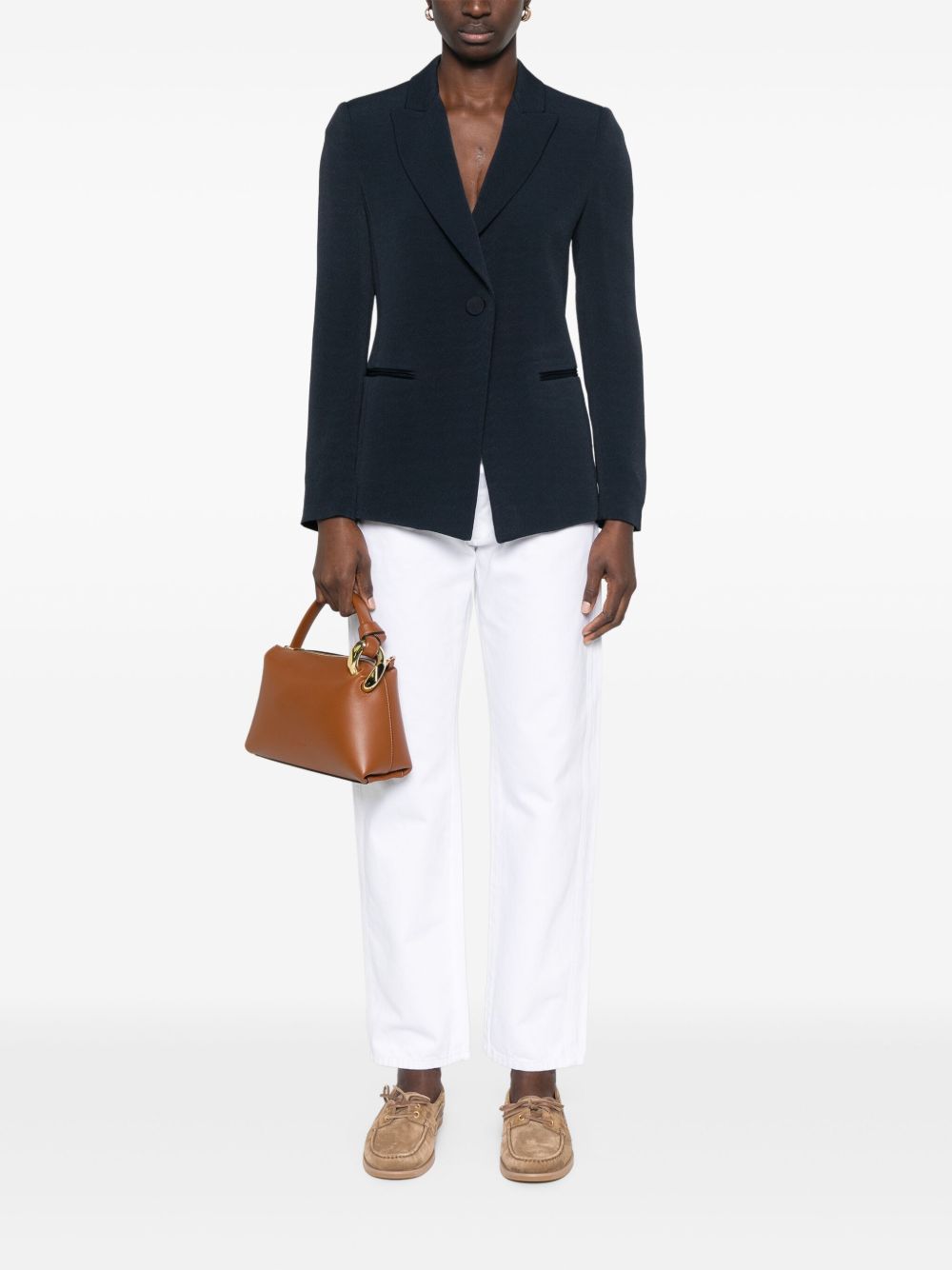 Single-breasted blazer jacket