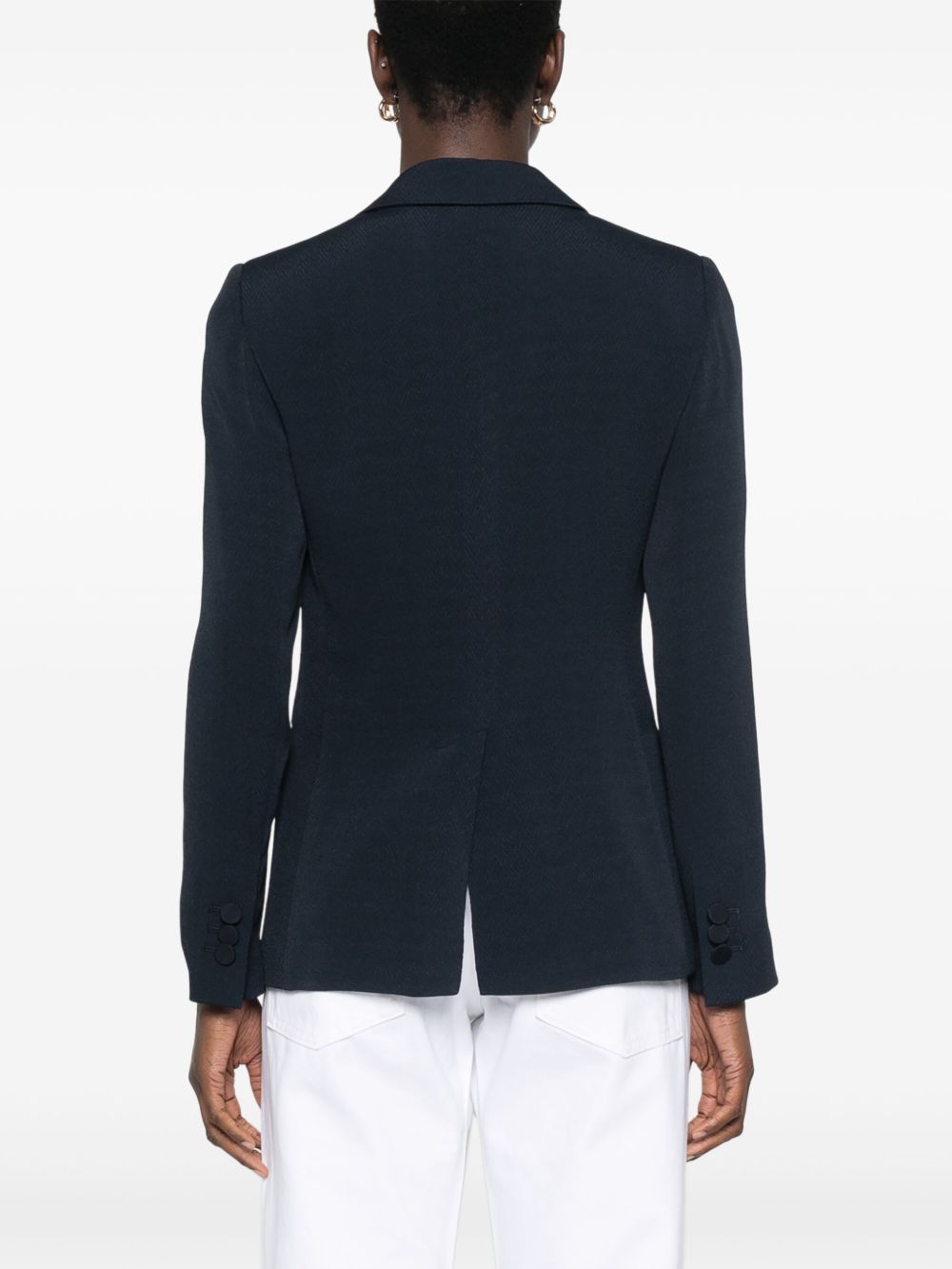 Single-breasted blazer jacket
