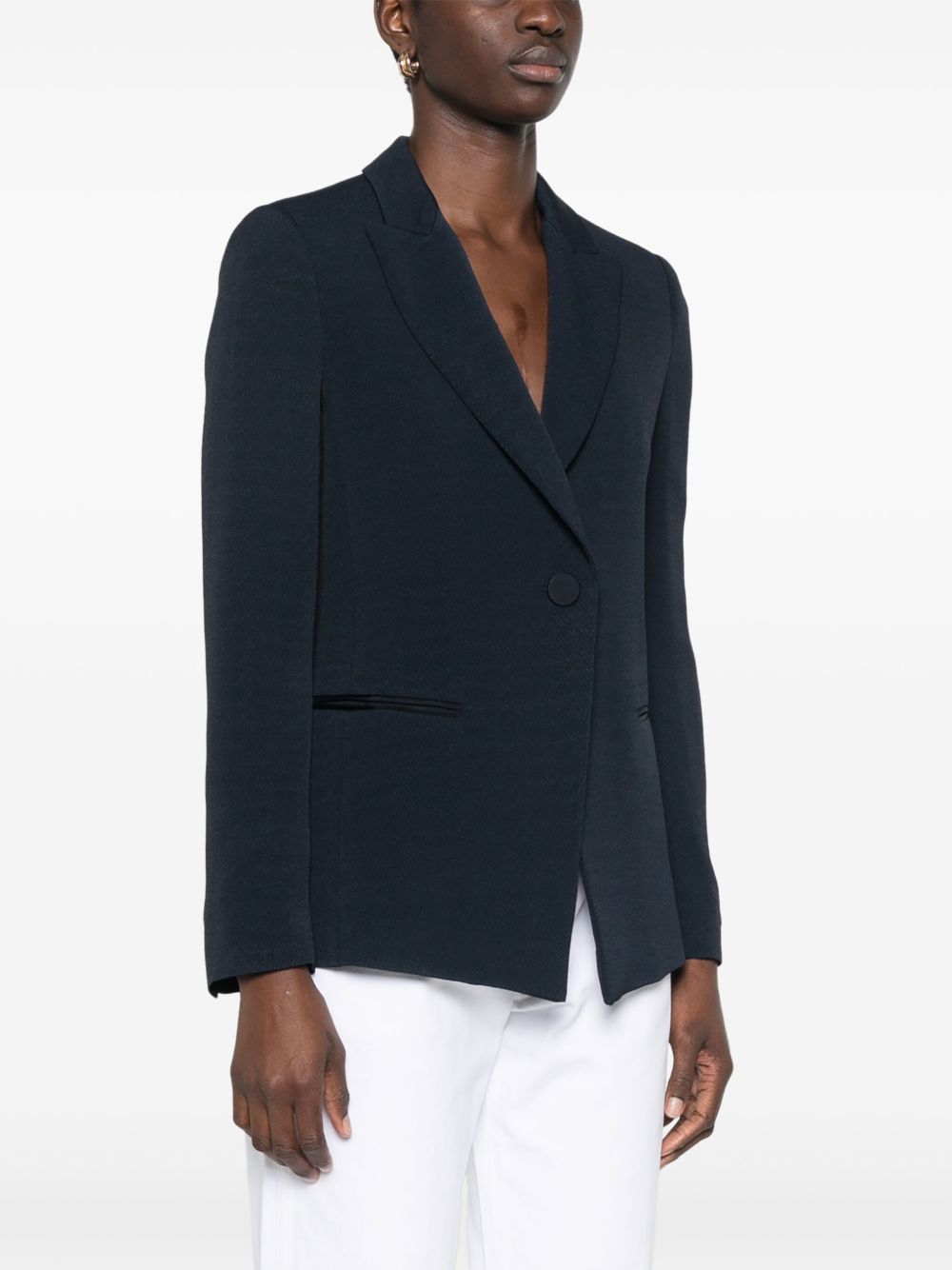Single-breasted blazer jacket