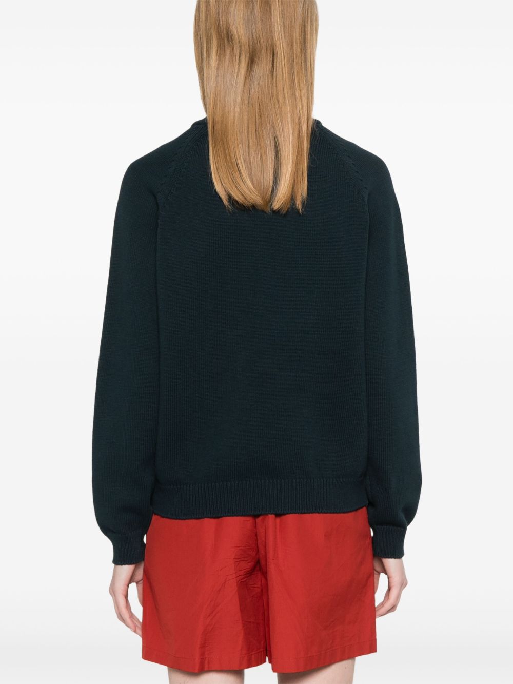 Logo cotton blend sweatshirt
