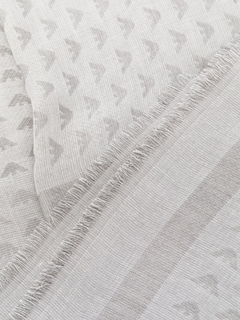 Wool blend foulard