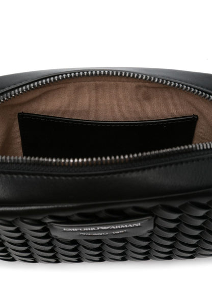 Leahter camera bag