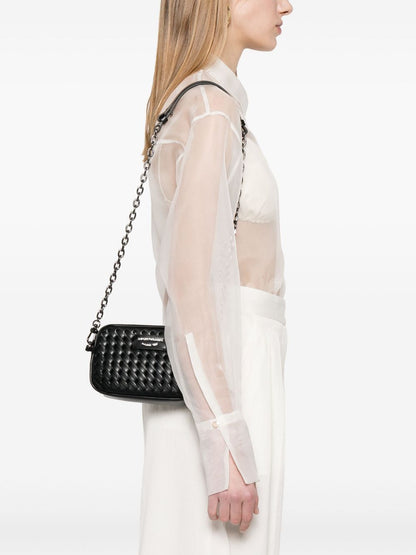 Leahter camera bag