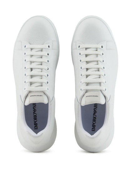 Cruelty free leather sneakers