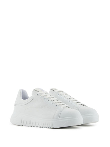 Cruelty free leather sneakers