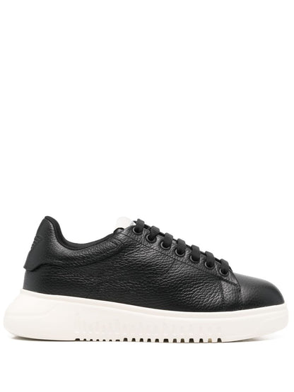 Leather sneakers