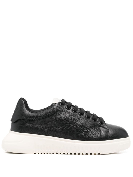 Leather sneakers