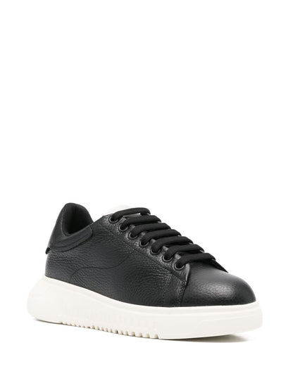 Leather sneakers