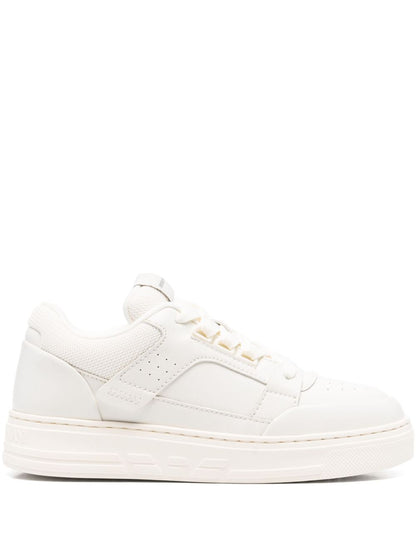 Leather sneakers