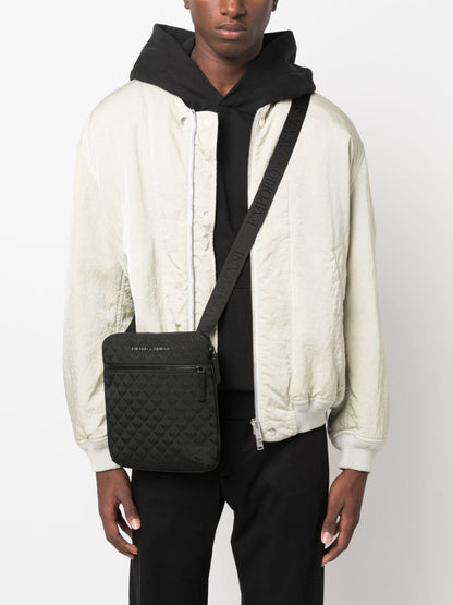 Allover logo crossbody bag