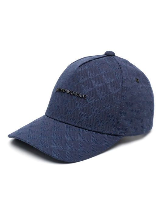 Allover logo baseball cap