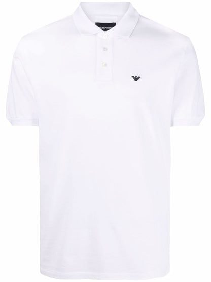 Logo cotton polo shirt
