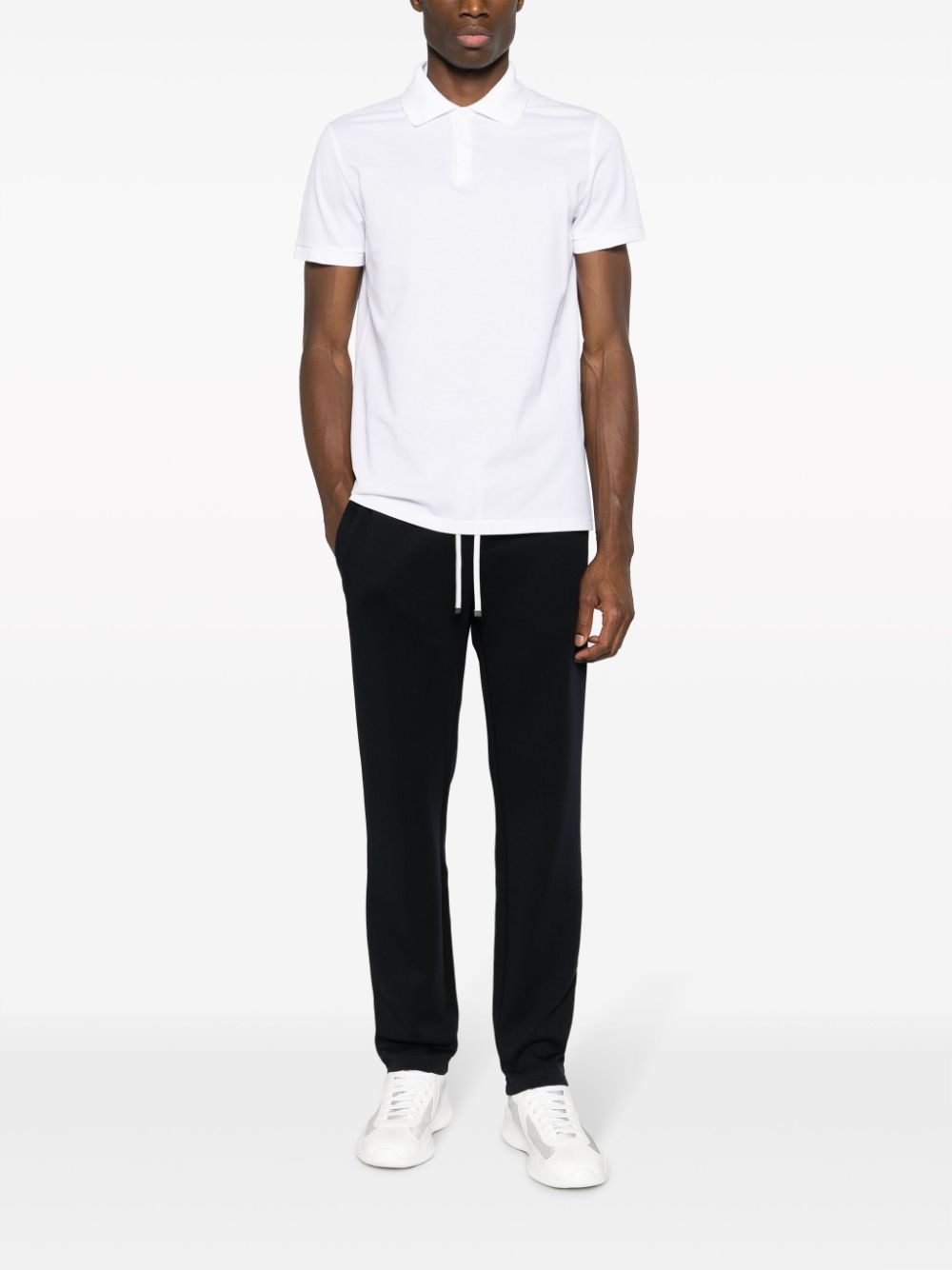 Logo cotton sweatpants