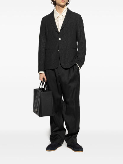 Single-breasted blazer jacket