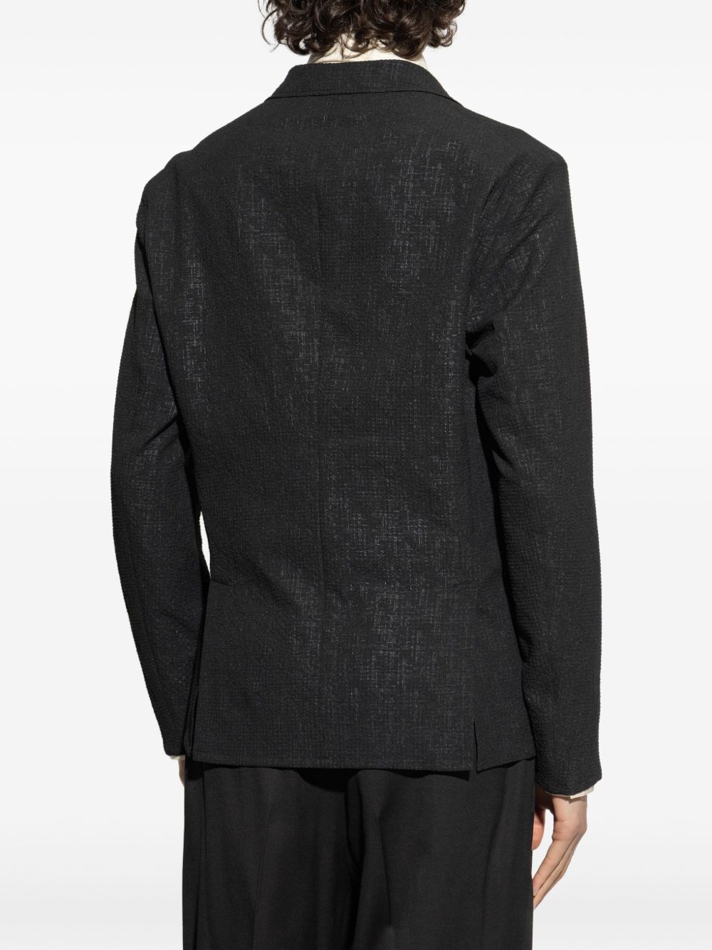 Single-breasted blazer jacket