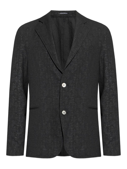 Single-breasted blazer jacket